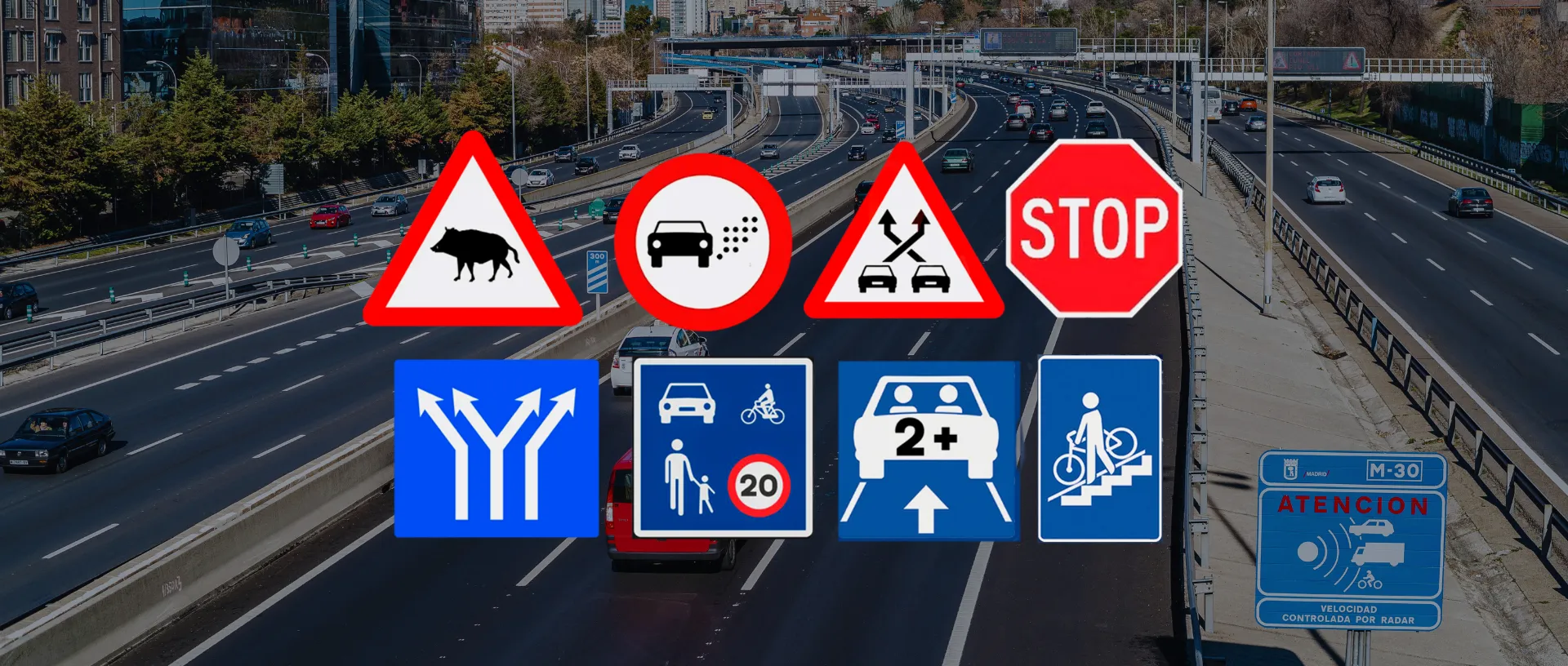 Nuevas señales de tráfico de la DGT