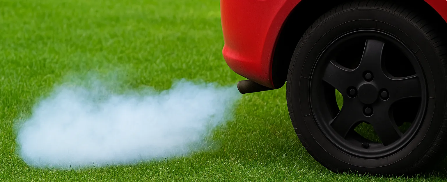 Descubre porque echa humo azul tu coche