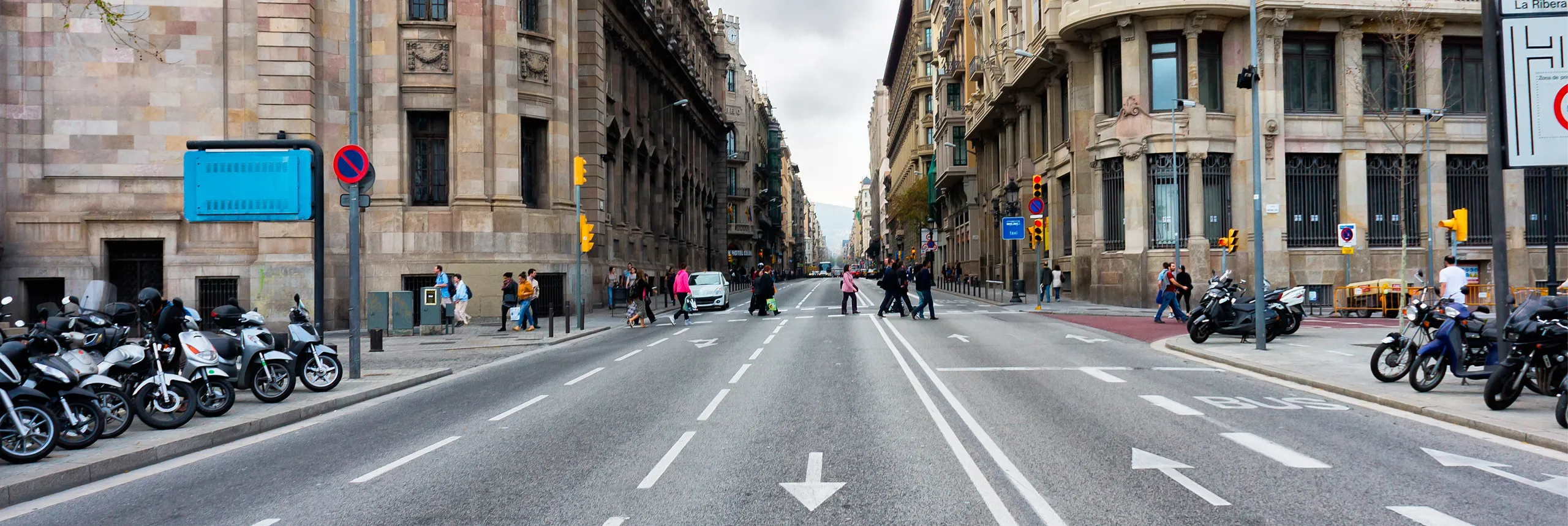 Las restricciones de la pegatina B en las diferentes ciudades